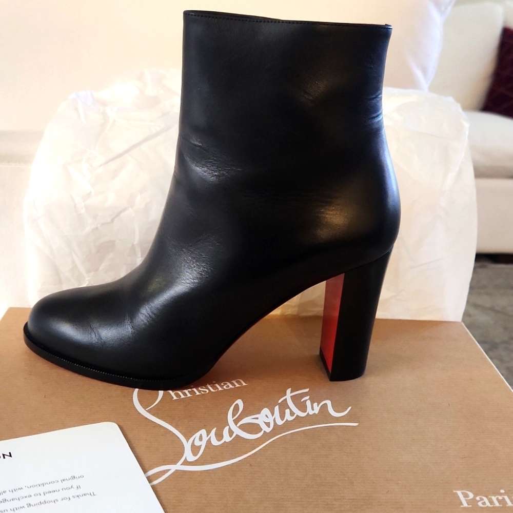 Christian Louboutin Adox 85 Leather Boots
